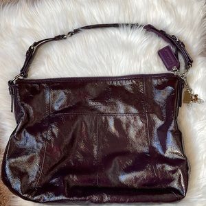 Plum Colored Coach handbag